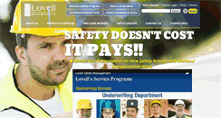 Desktop Screenshot of lovellsafety.com